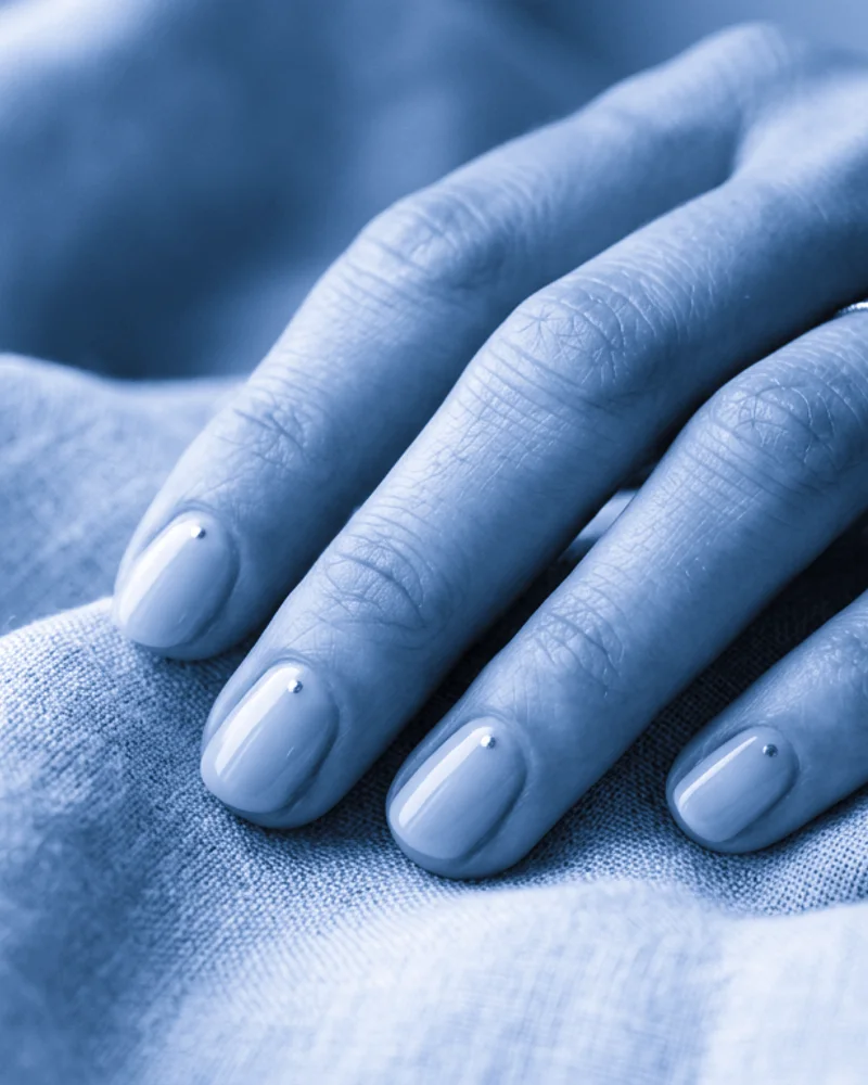 Blue Nails