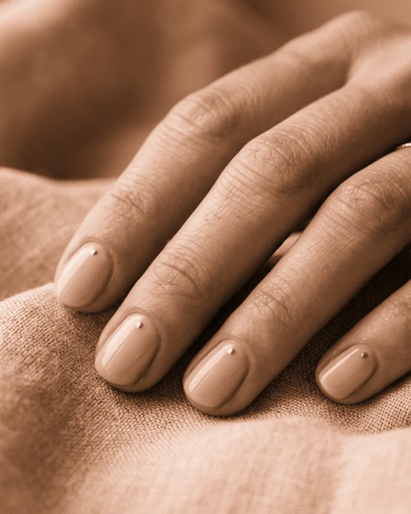 Brown Nails